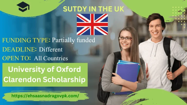 UK Scholarship For Pakistani Students New Update 2024