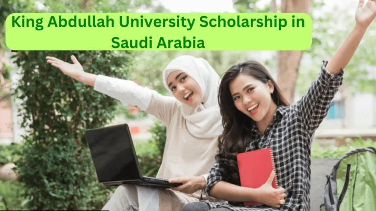 King Abdullah University Scholarship in Saudi Arabia