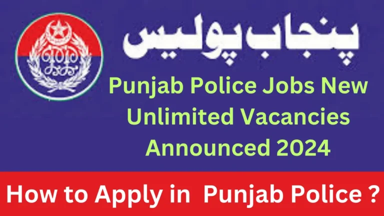Punjab Police Vacancies 2024 | How to Apply